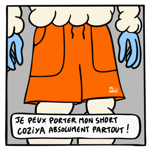 Short de bain polyvalent