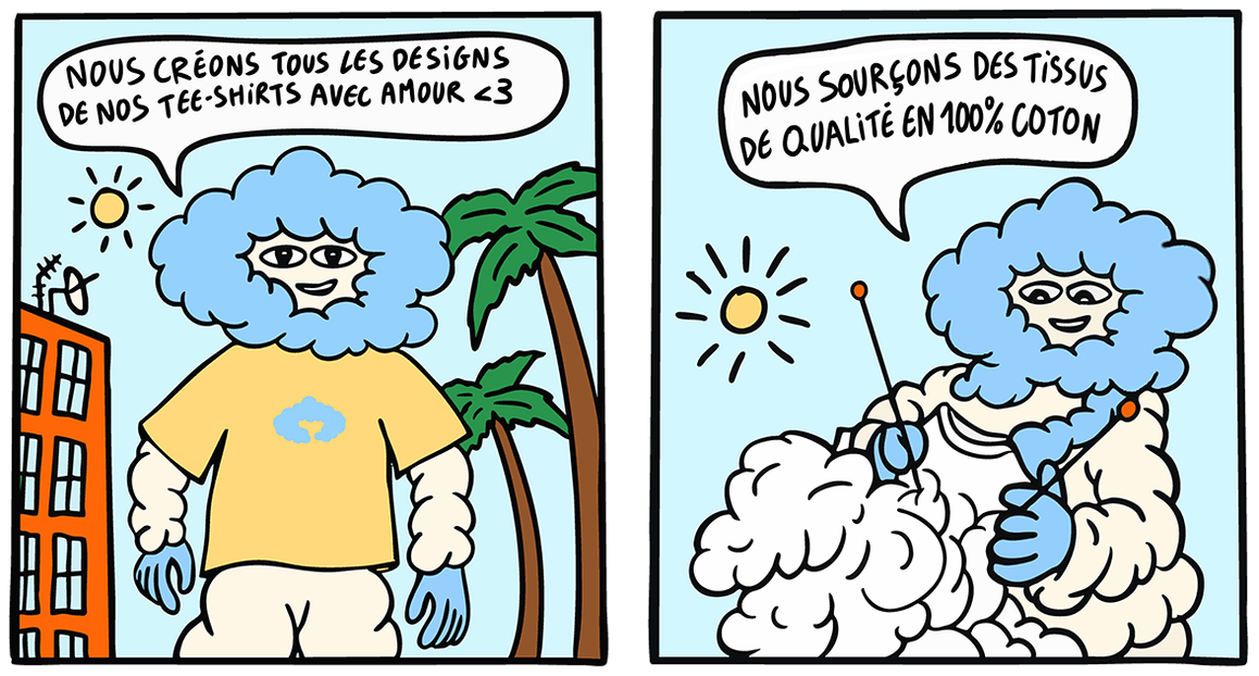 T-shirt Cloud 3D