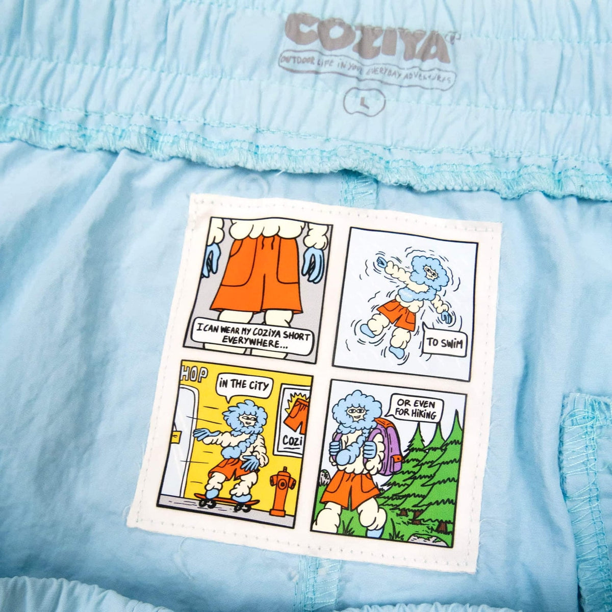 Short de bain polyvalent